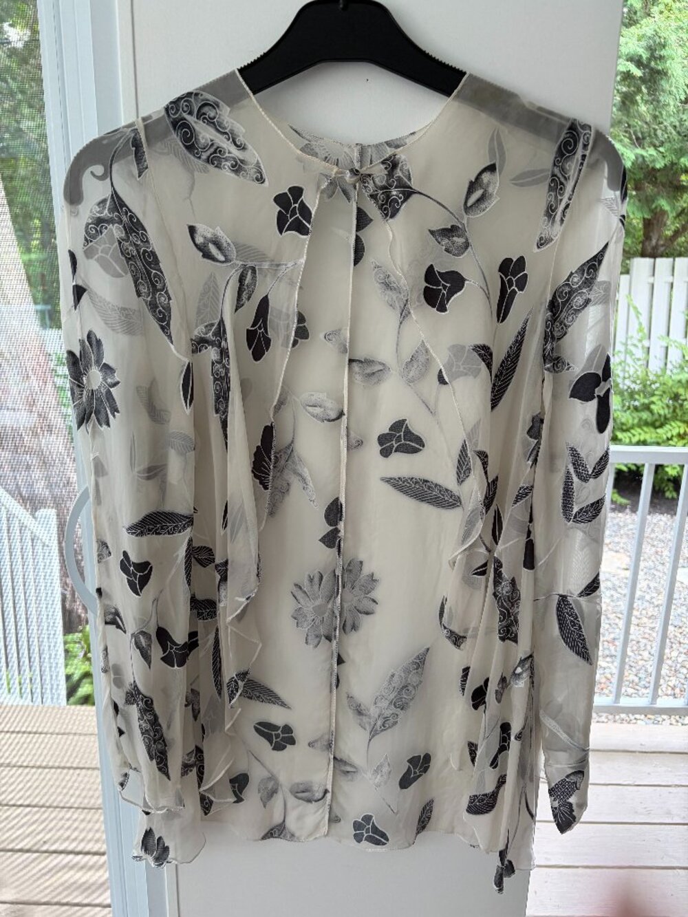 Ensemble 3 Pcs Haute Couture JEAN-MARIE PUJOL Paris Floral